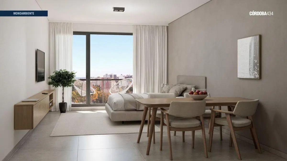 Departamento Monoambiente en venta, Cordoba 434 3