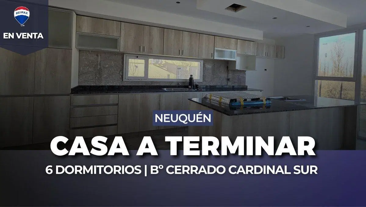 EN VENTA | CASA 6 DORMITORIOS | Bº CARDINAL SUR 3