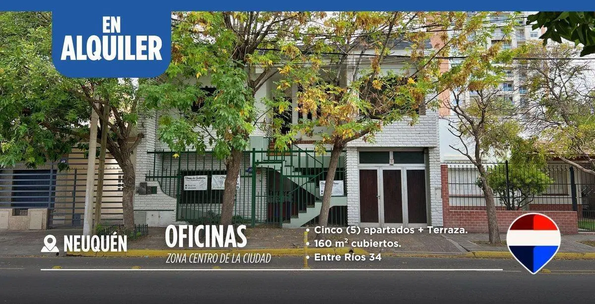 EN ALQUILER Oficinas zona Centro Neuquen 2