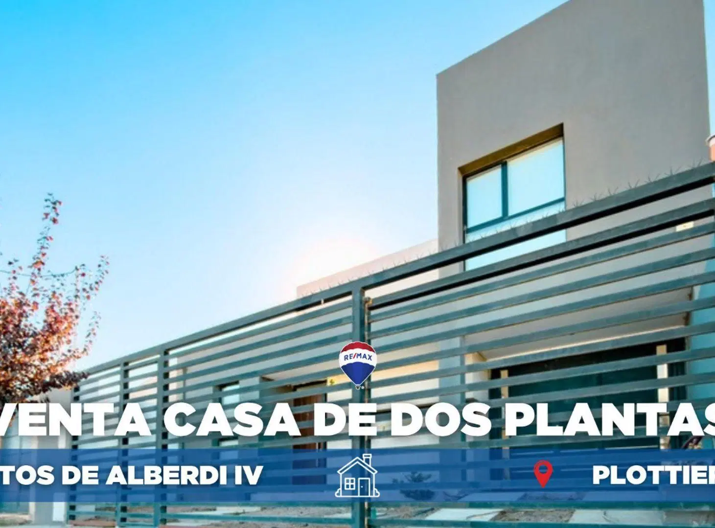 VENTA CASA 4 HAB.-ALTOS DE ALBERDI IV PLOTTIER 4