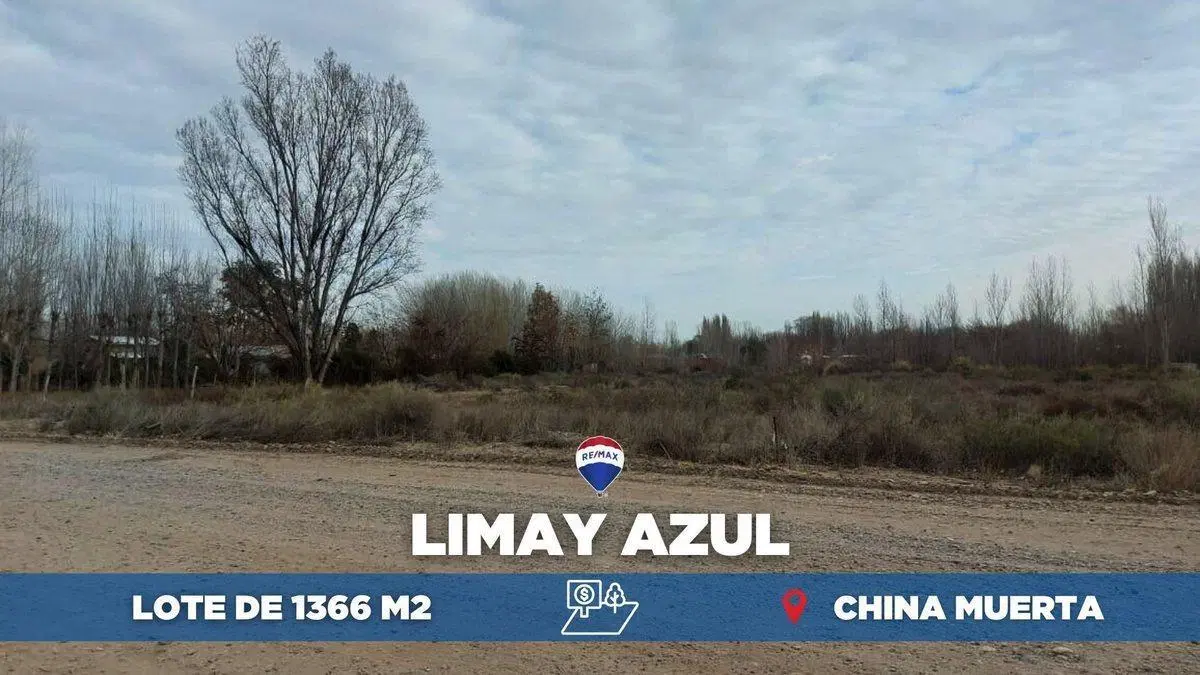 VENTA LOTE DE 1366M2 LIMAY AZUL-PLOTTIER 5