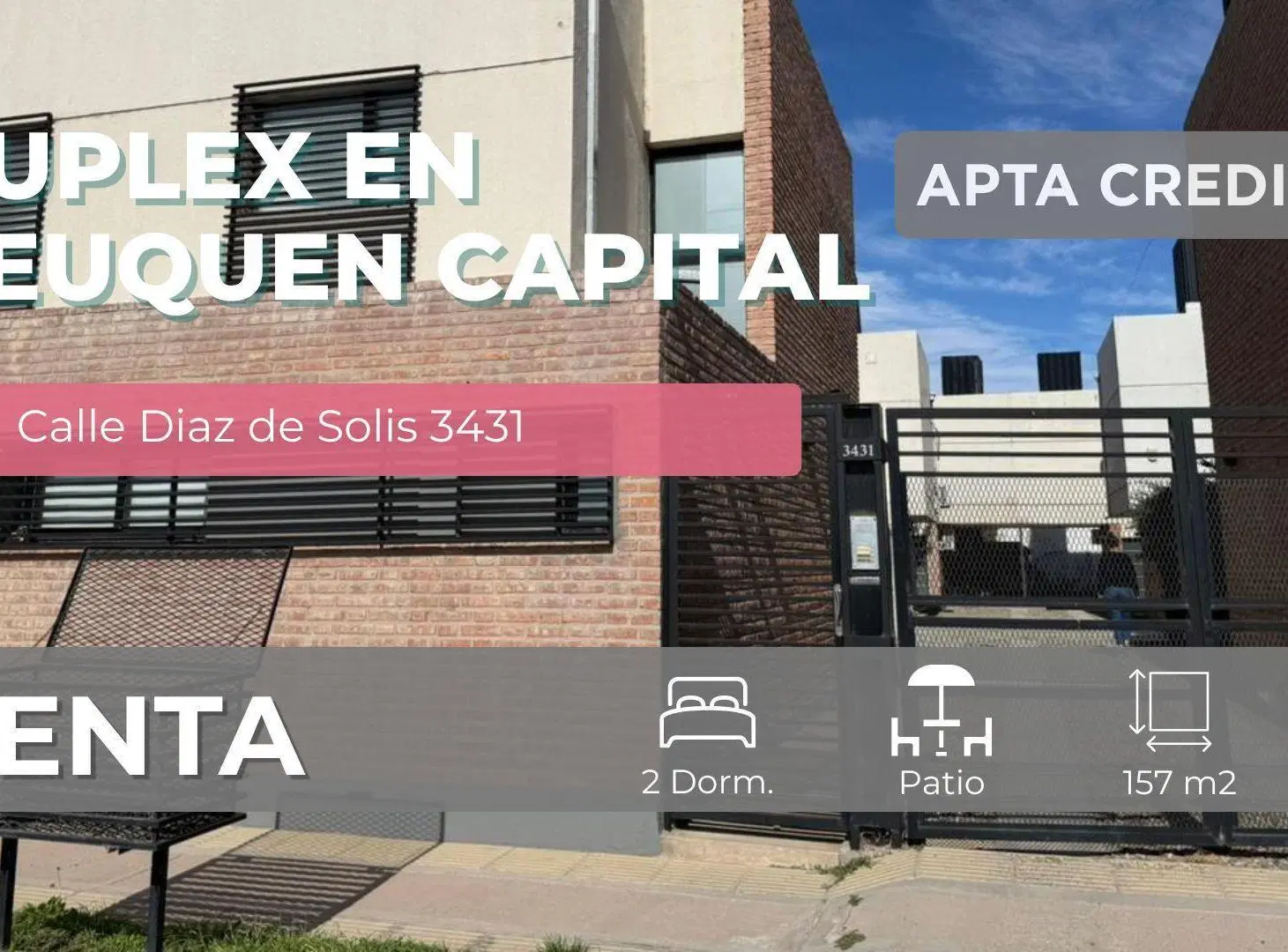 VENTA DUPLEX 2 DORMITORIOS NEUQUEN CAPITAL 2