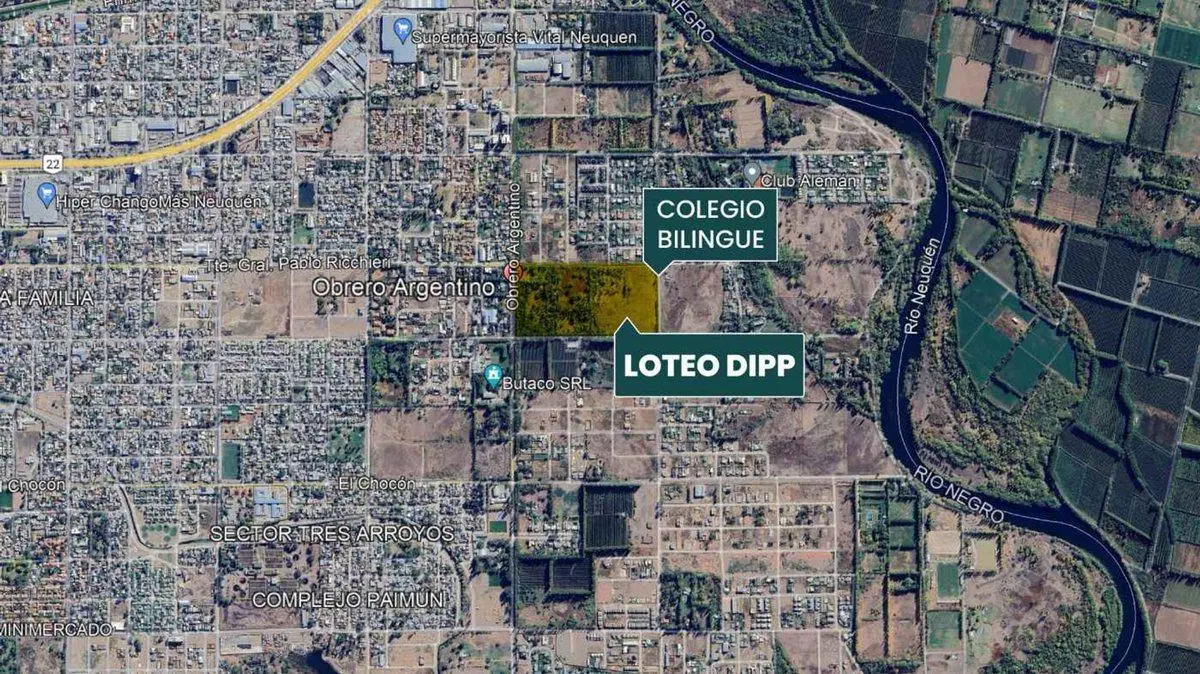 Terreno en esquina en VENTA - Loteo Dipp, Neuquen 2
