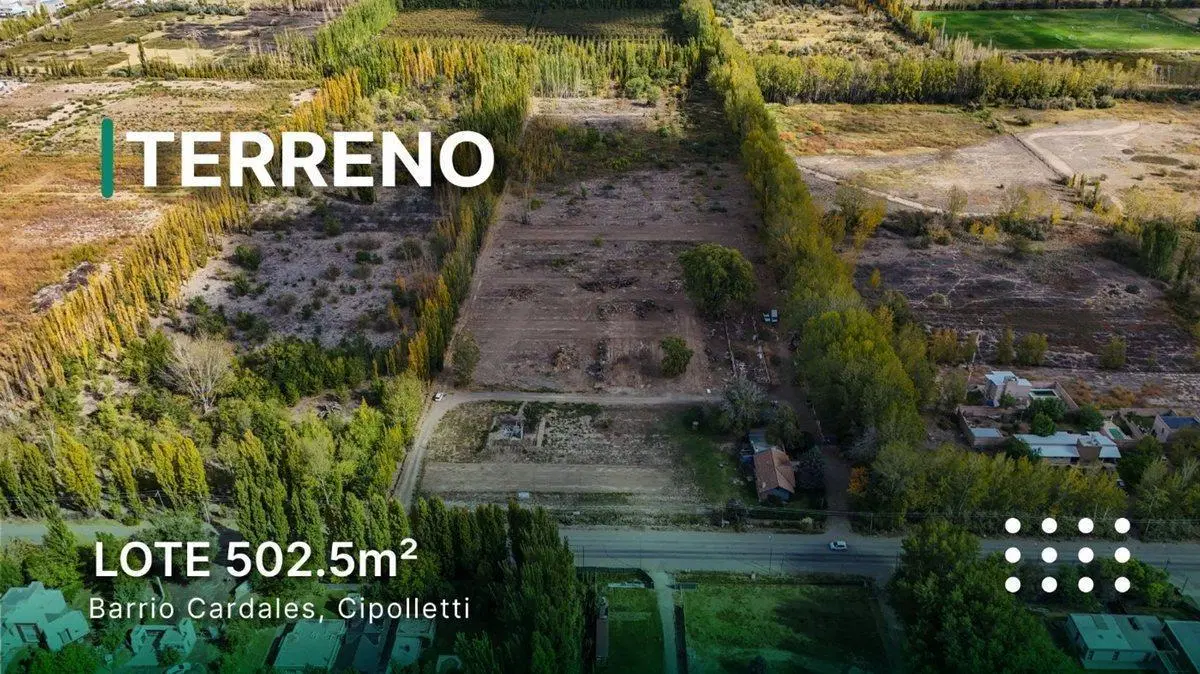 Venta loteo Cardales de calle San Luis Cipolletti 2