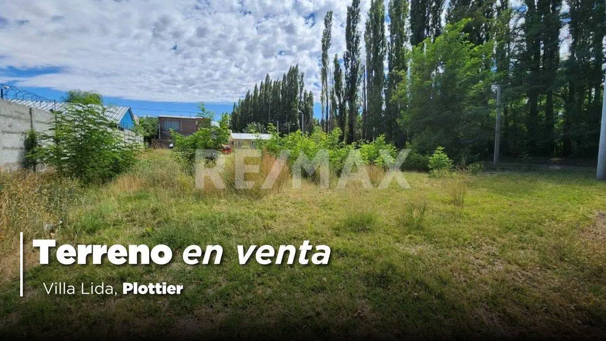 TERRENO EN VENTA | Bº VILLA LIDA | PLOTTIER 4