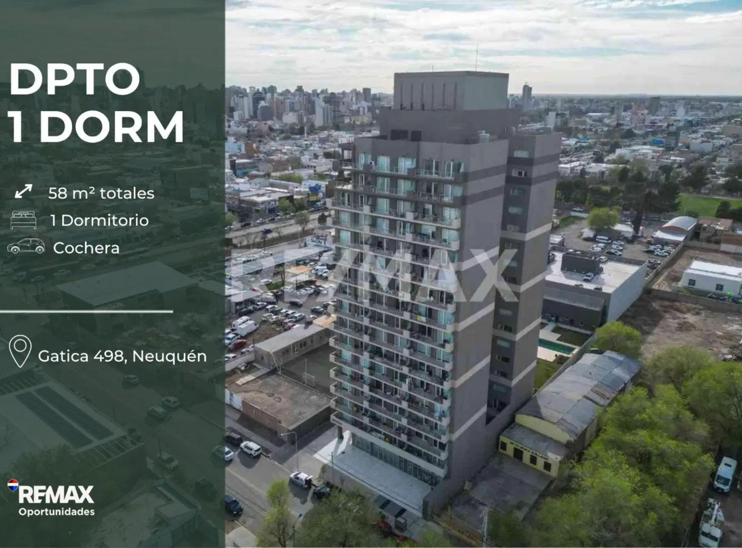VENTA DEPARTAMENTO 1 DORMITORIO CON COCHERA 3