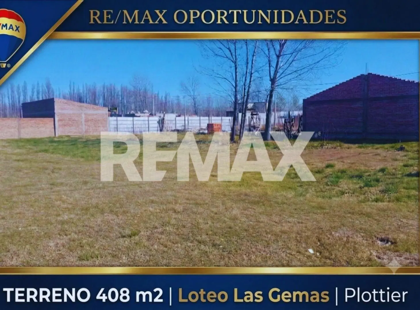 Terreno 408 m2 Bª Las Gemas Plottier 5
