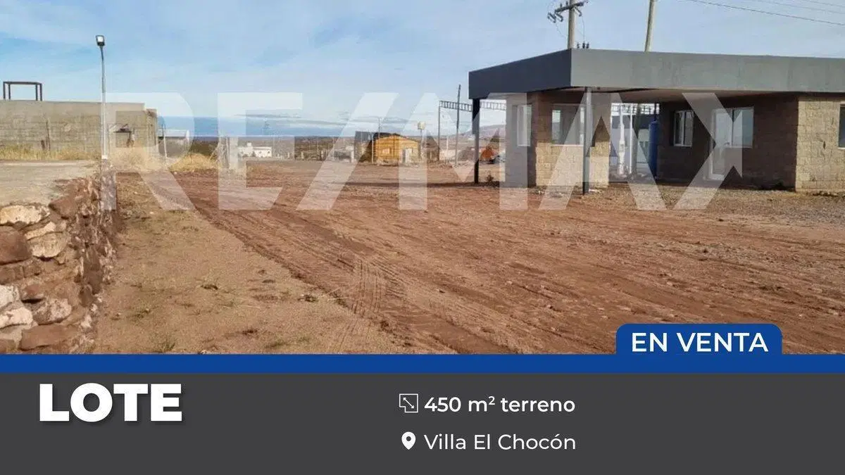 LOTE 450m2 B° LOS GIGANTES - VILLA EL CHOCON 2