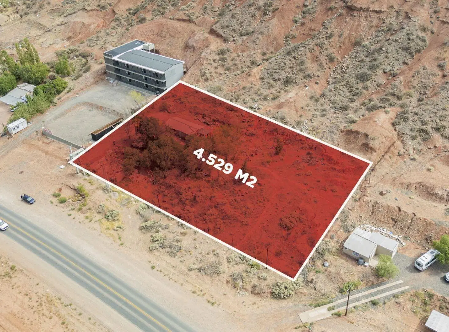 EN VENTA MACRO LOTE FRENTE DE RUTA PROV 17 AÑELO 4