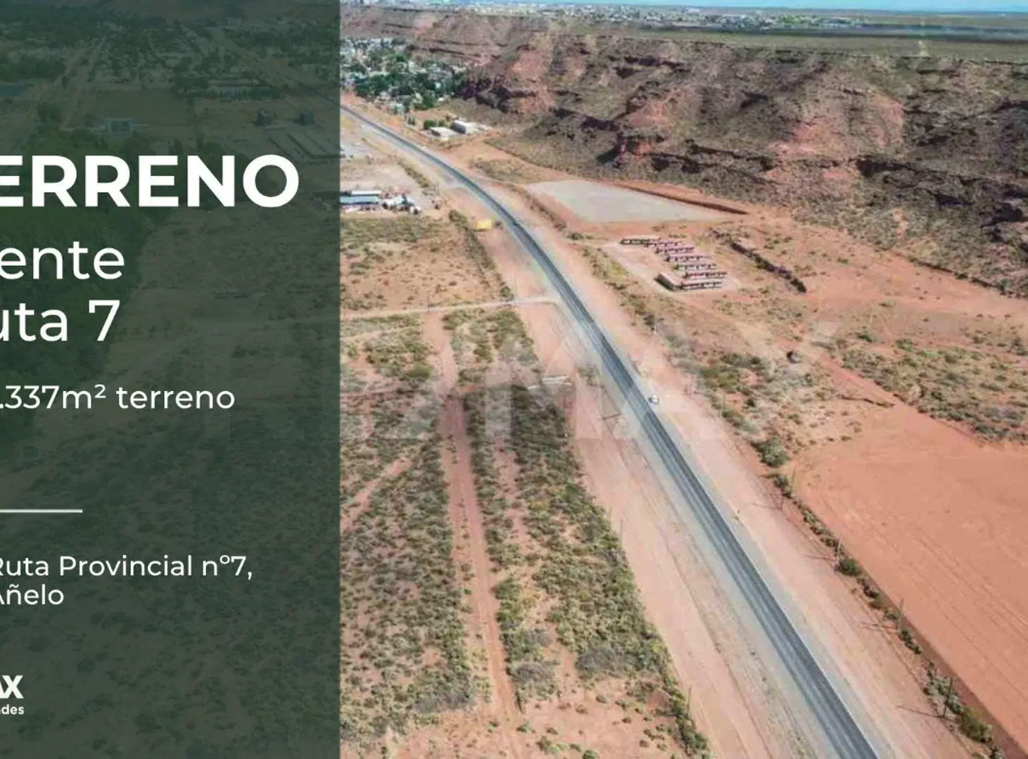 VENTA TERRENO EN VACA MUERTA CON FRENTE DE RUTA 3