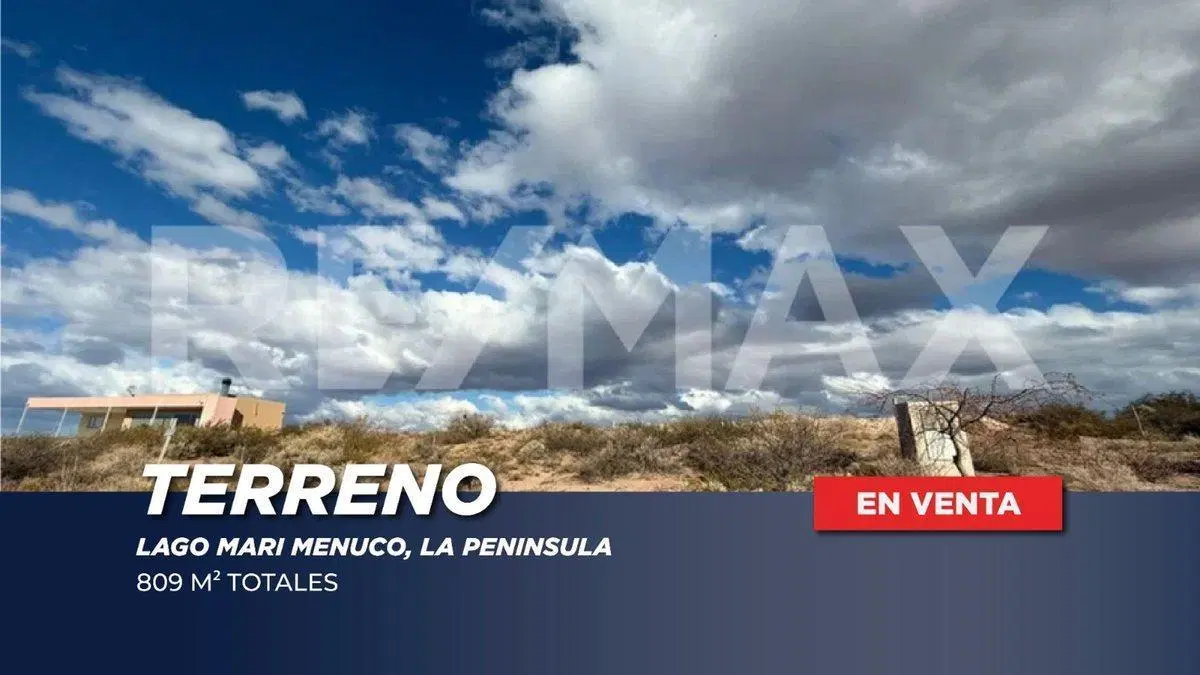 VENTA LOTE LAGO MARI MENUCO, LA PENINSULA 8