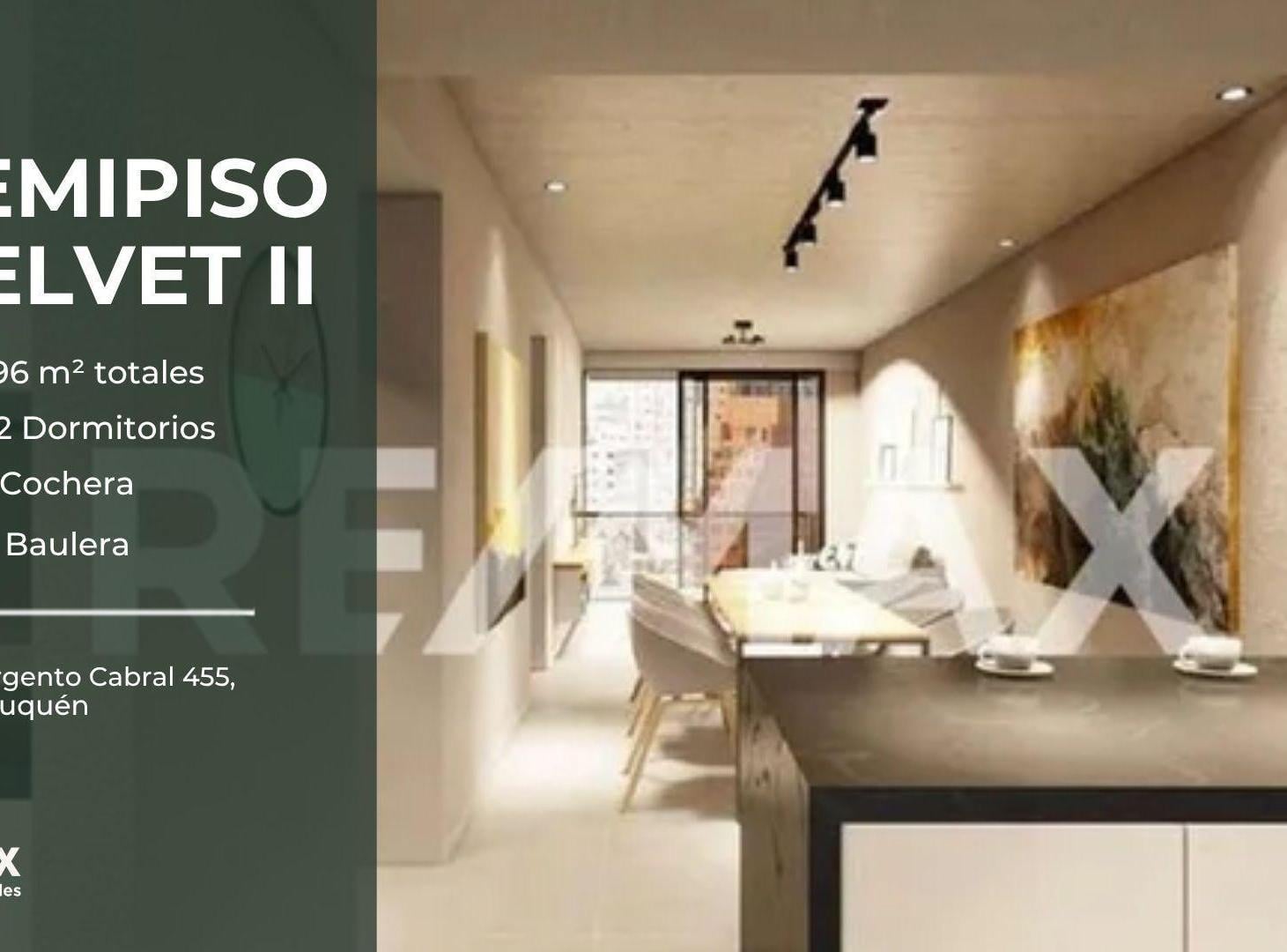 Foto de VENTA SEMIPISO 2 DORMITORIOS CON COCHERA VELVET ll, imagen 2