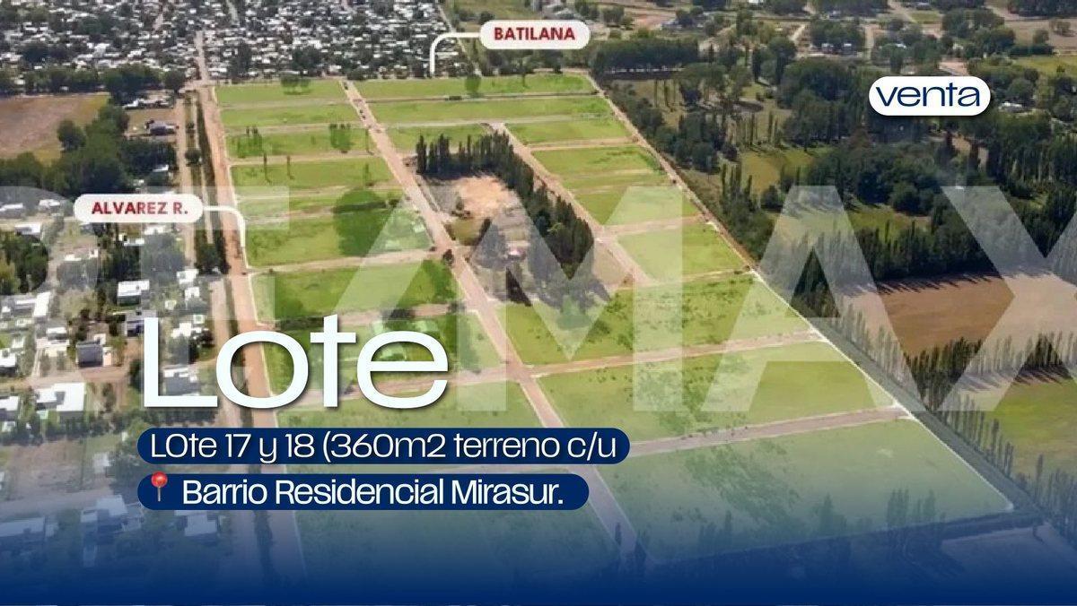 Foto de Venta de Lote Barrio Residencial Mirasur Plottier., imagen 1