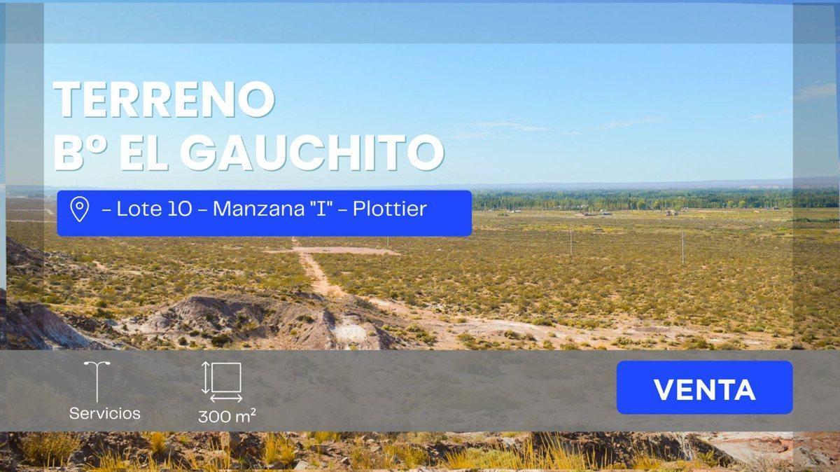 Foto de VENTA TERRENO 300 M2 LOTEO EL GAUCHITO PLOTTIER, imagen 2