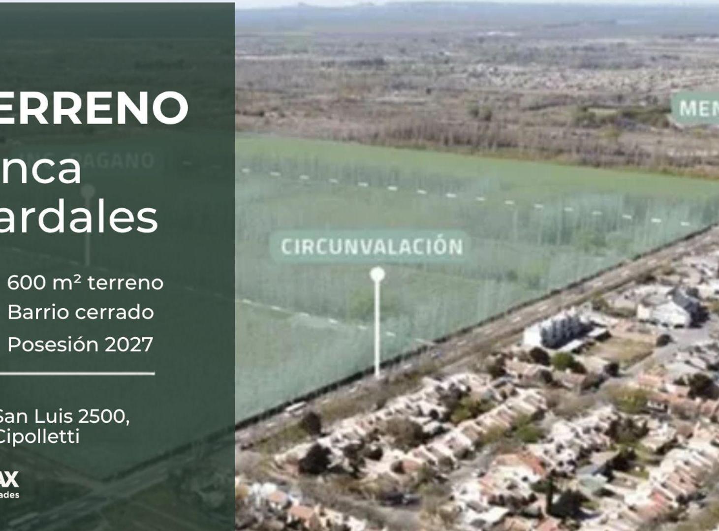 Foto de VENTA TERRENO B° CERRADO FINCA CARDALES CIPOLLETTI, imagen 1