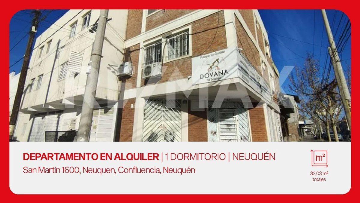 EN ALQUILER DEPARTAMENTO 1 DORMITORIO | NEUQUÉN