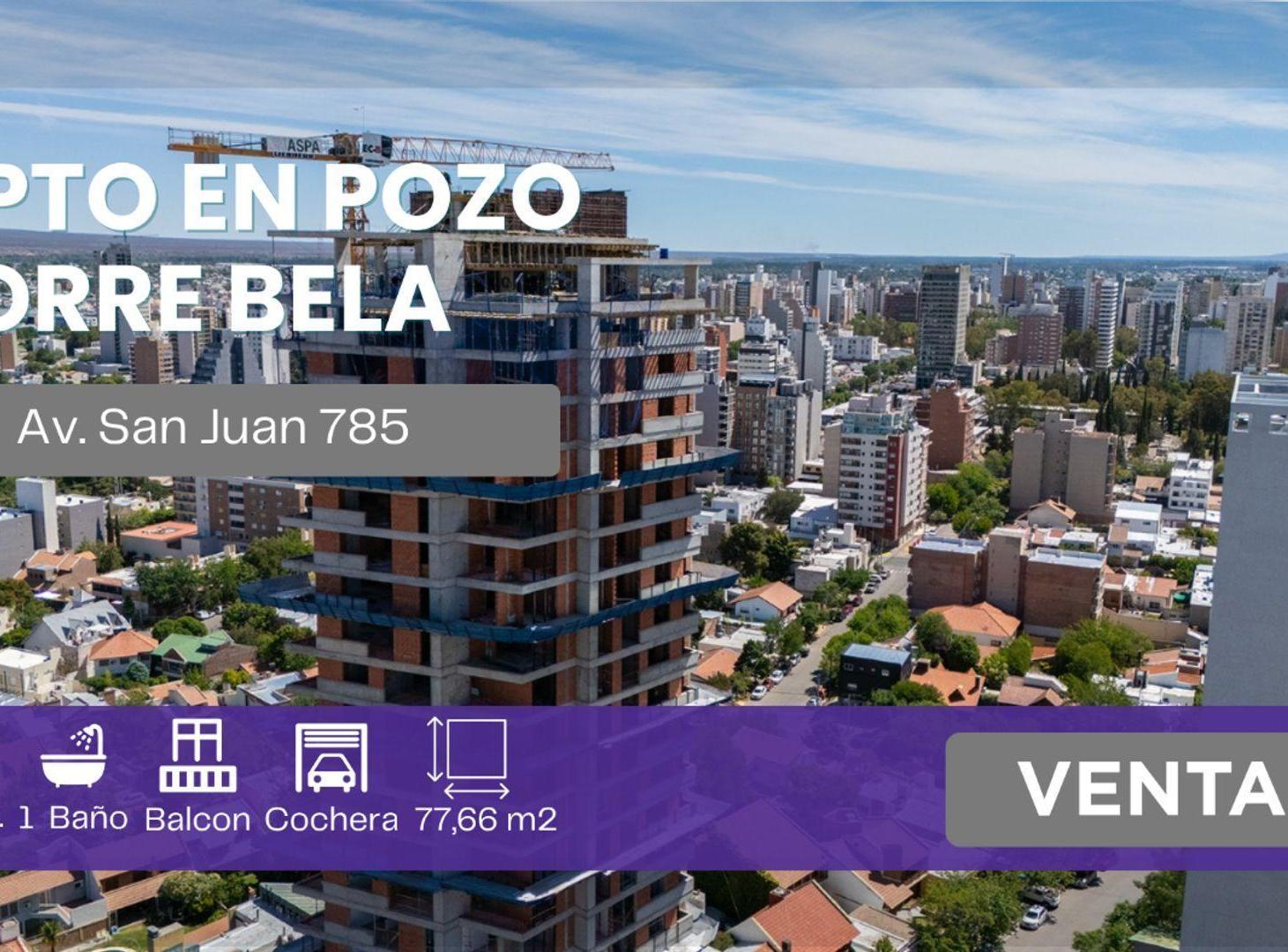 Foto de VENTA DEPARTAMENTO 2 DORM. C/COCHERA TORRE BELA, imagen 5