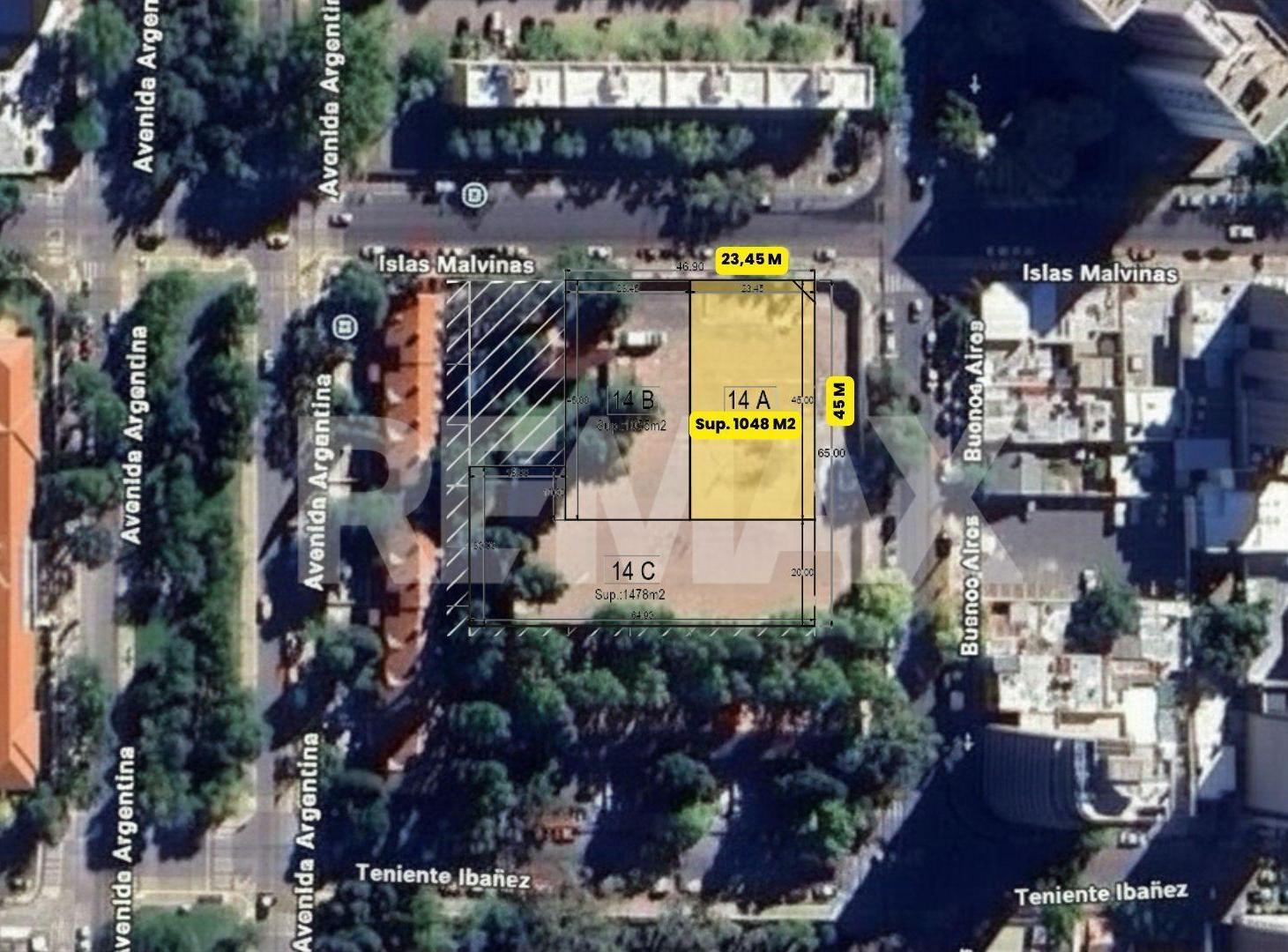 Foto de Lote Apto Desarrollo, en esquina, Centro Neuquen, imagen 1