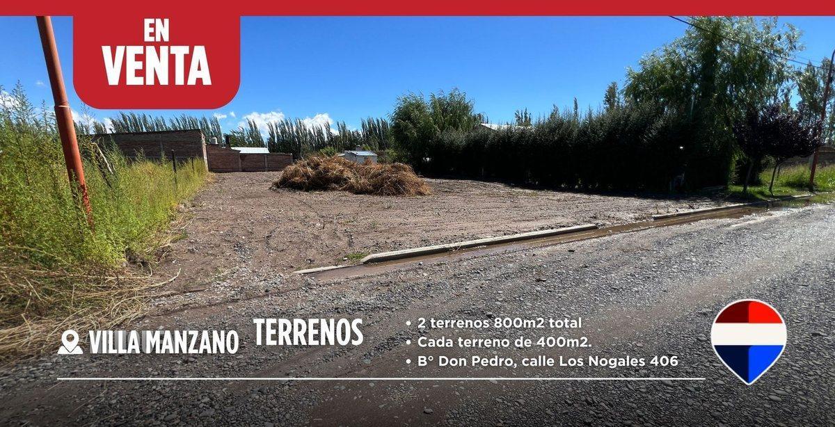 Foto de EN VENTA 2 terrenos 800m2 Villa Manzano, Rio Negro, imagen 3