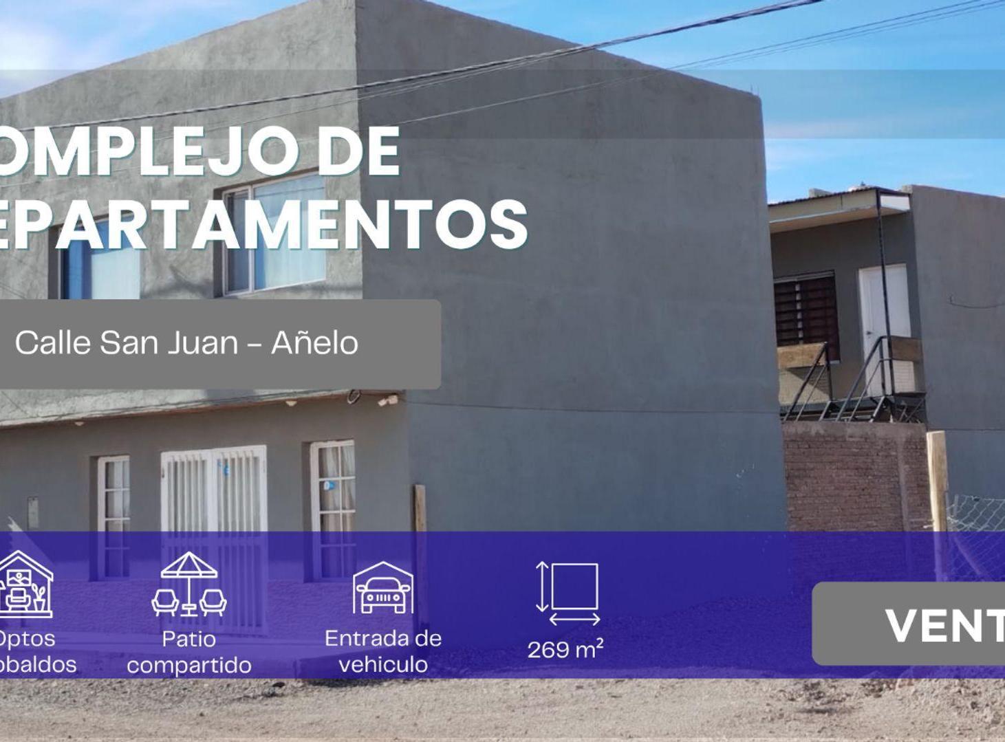 Foto de VENTA COMPLEJO 4 DEPARTAMENTOS AMOBLADOS - AÑELO, imagen 1
