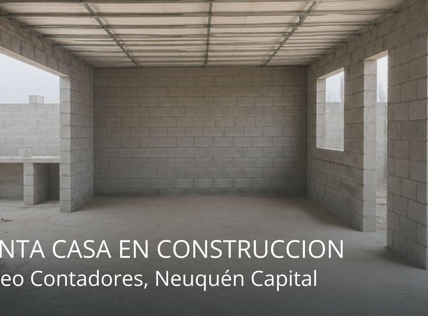 Foto de CASA EN CONSTRUCCION | LOTEO CONTADORES | NEUQUEN, imagen 1