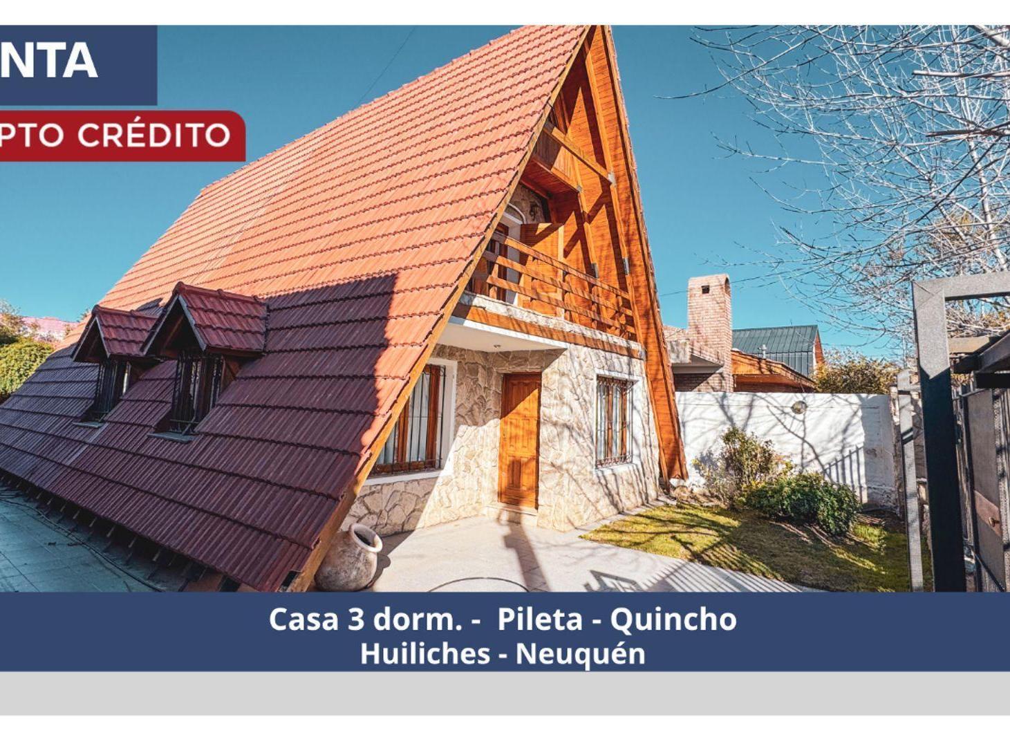 Foto de CASA 3 DORMITORIOS - HUILICHES - APTA CREDITO, imagen 1