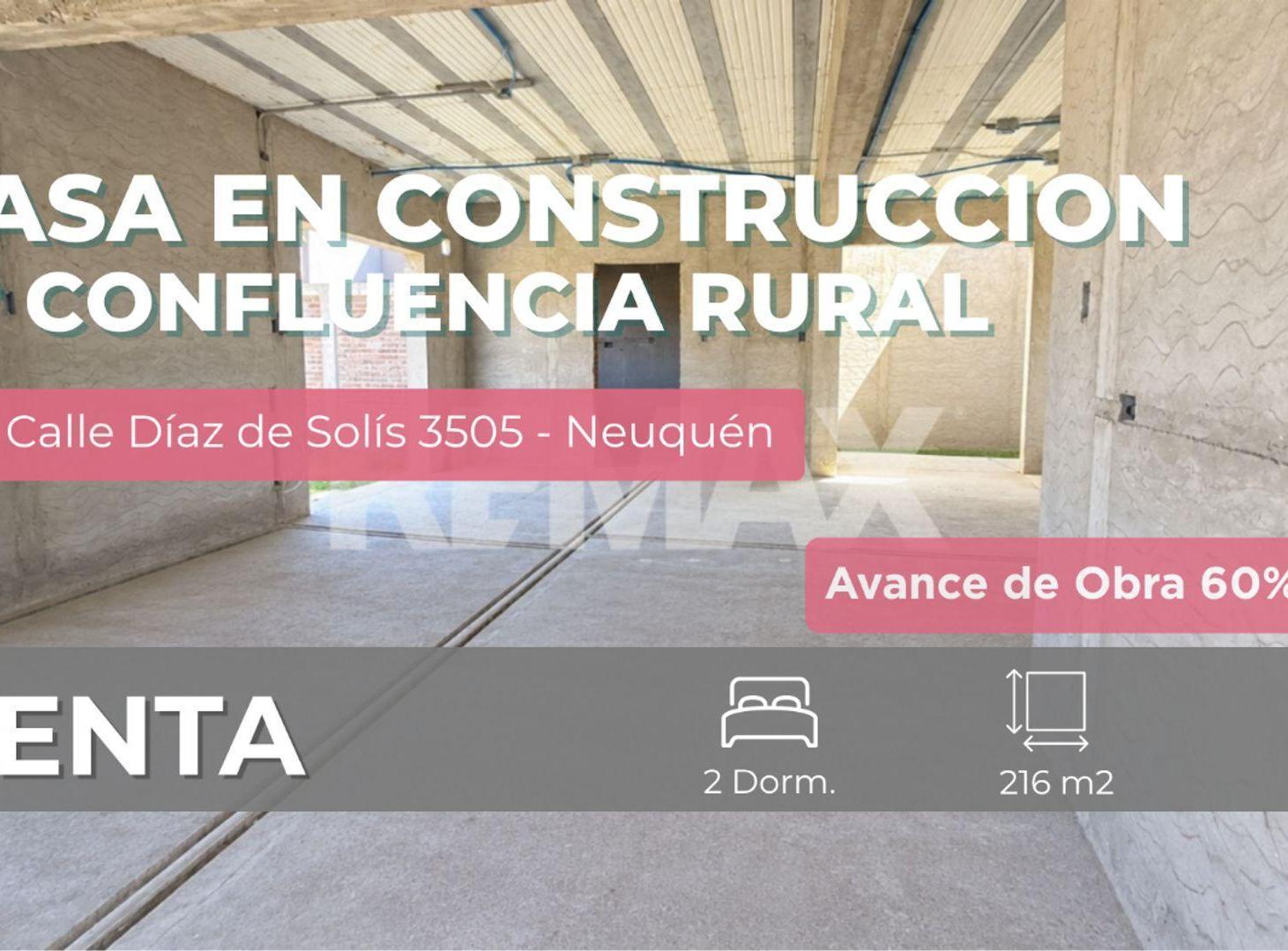 Foto de VENTA CASA 2 EN CONSTRUCCIÓN B° CONFLUENCIA RUAL, imagen 2