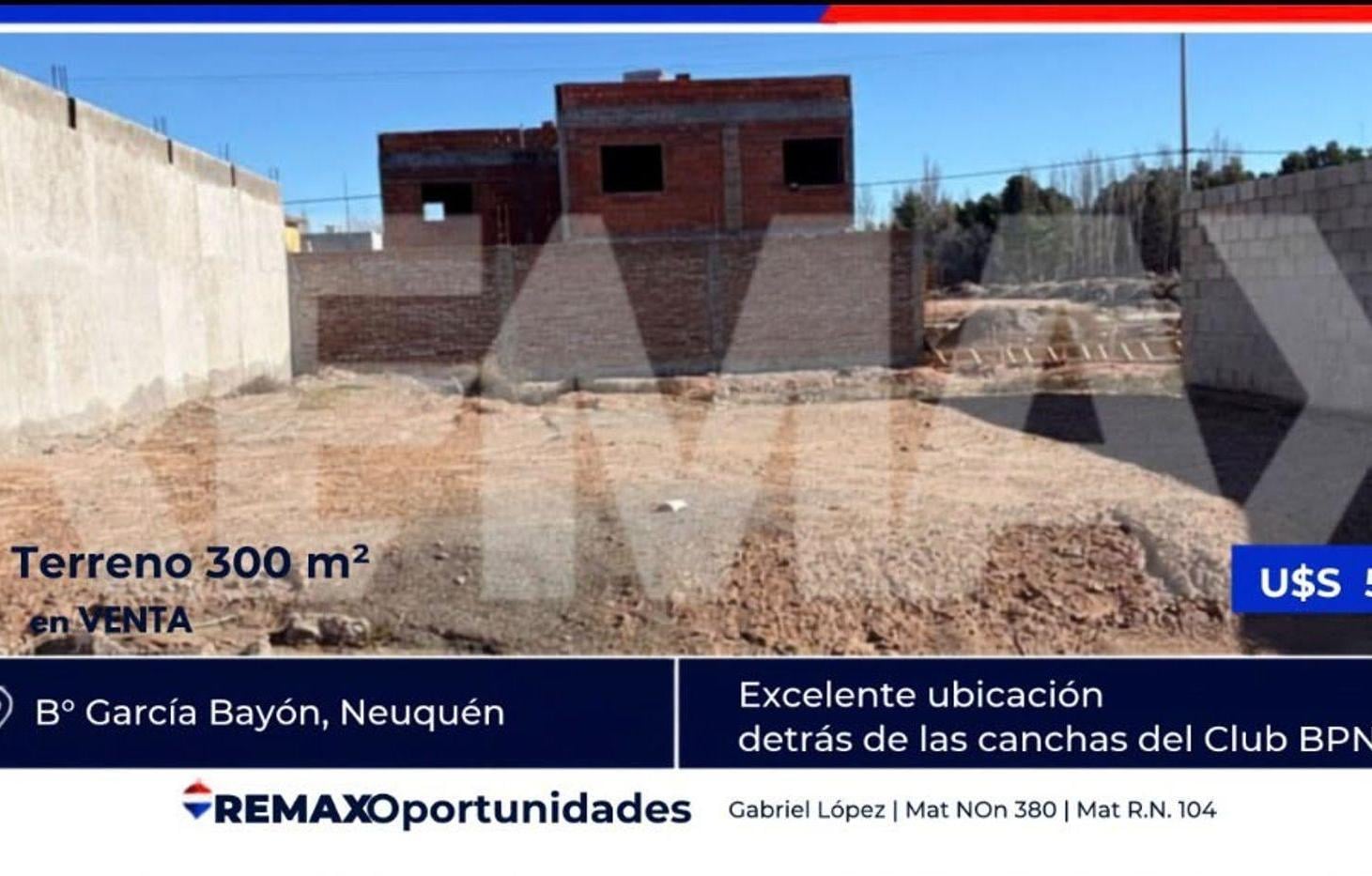 Foto de Terreno en VENTA Bº Garcia Bayon, Confluencia NQN, imagen 1