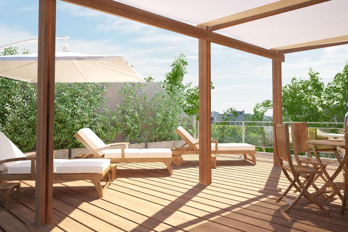 3 Ambientes con Patio Verde a Estrenar 1