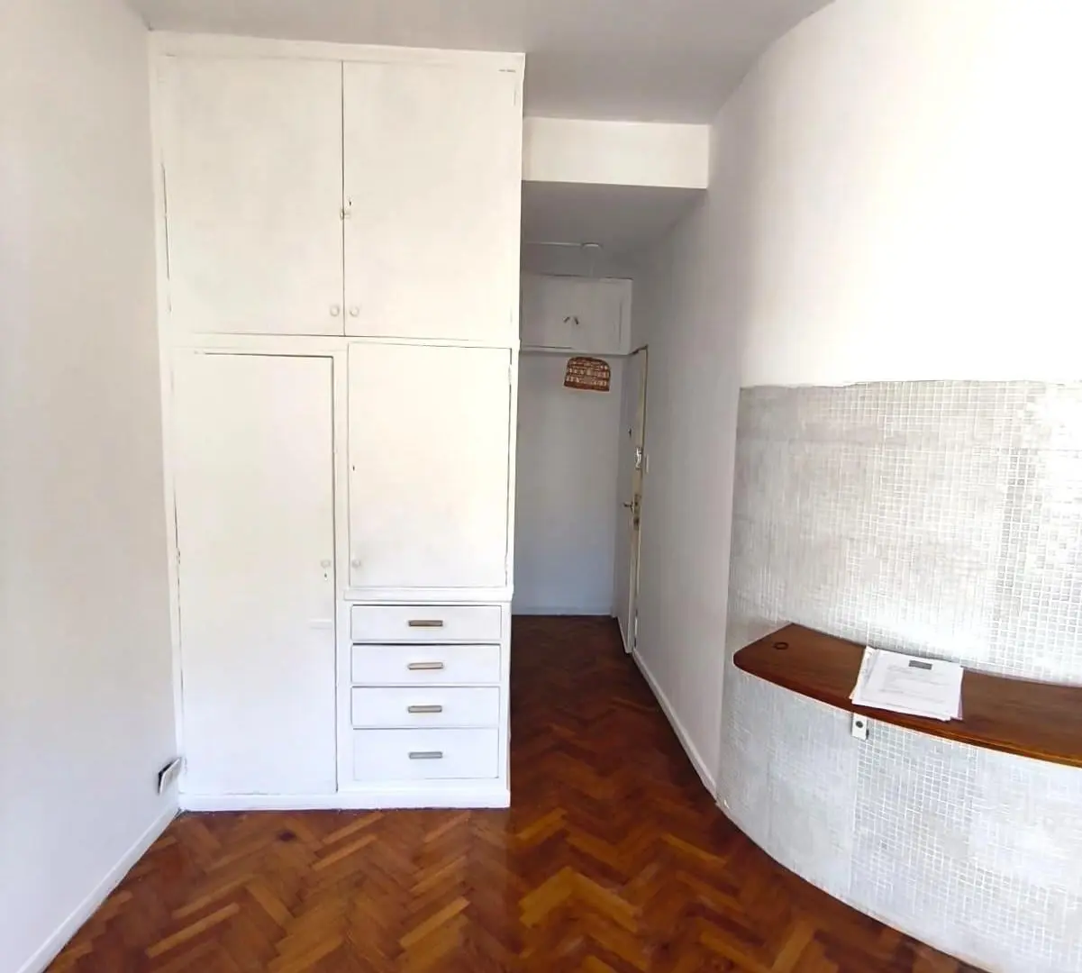 Departamento 1 ambiente en Recoleta cerca Av. Sta Fe 4