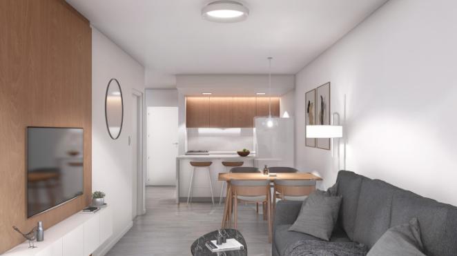 Foto de Venta Departamento Semipiso Dos Dormitorios Al Frente-Martin, imagen 4