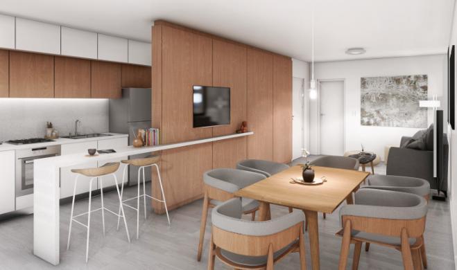 Foto de Venta Departamento Semipiso Dos Dormitorios Al Frente-Martin, imagen 5