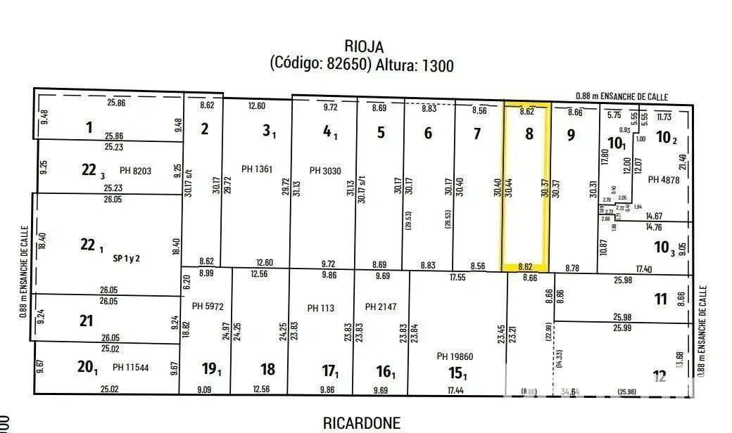 Venta Terreno en Rosario Centro 5
