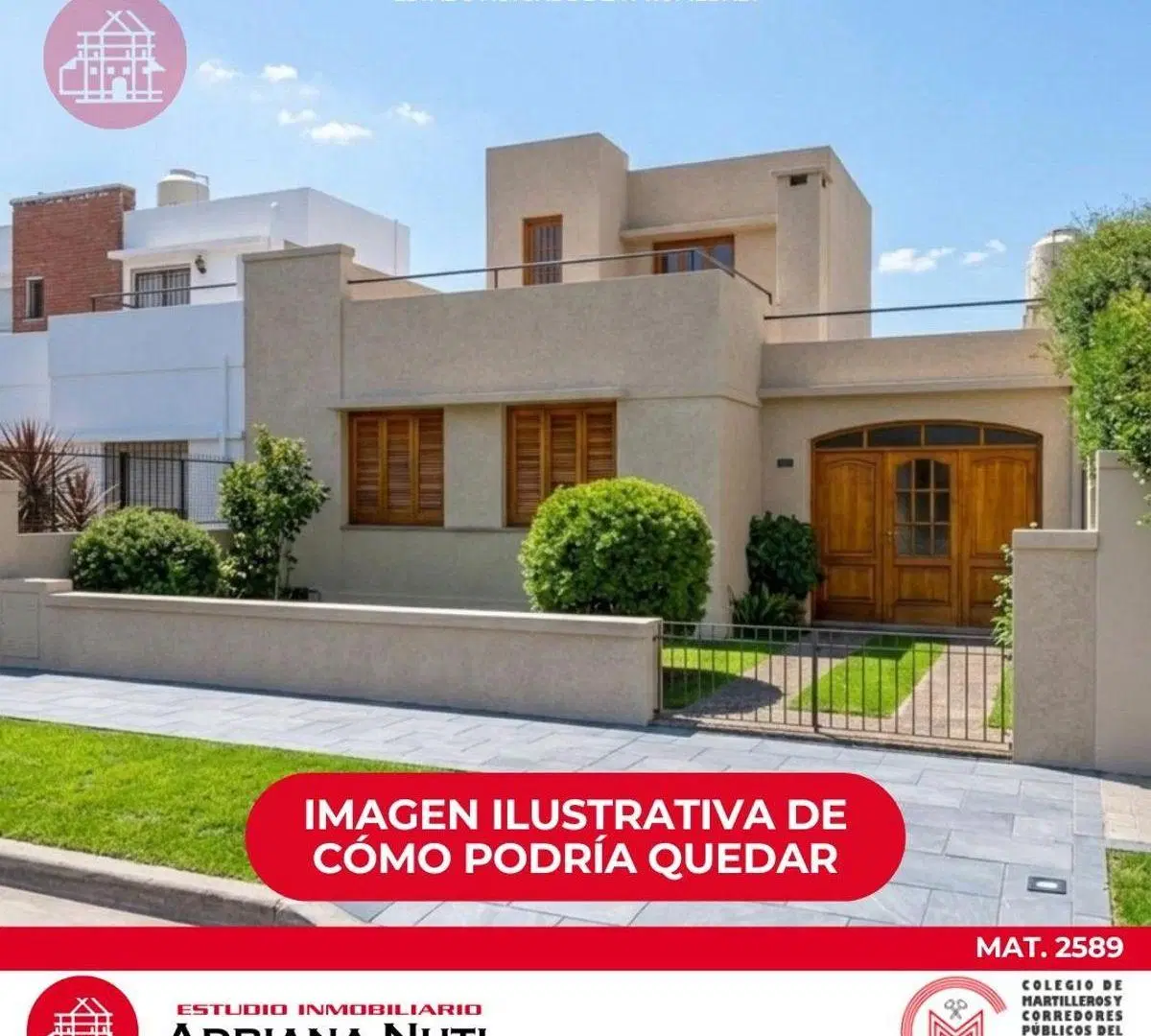 Casa de tres ambientes en El Palomar 3