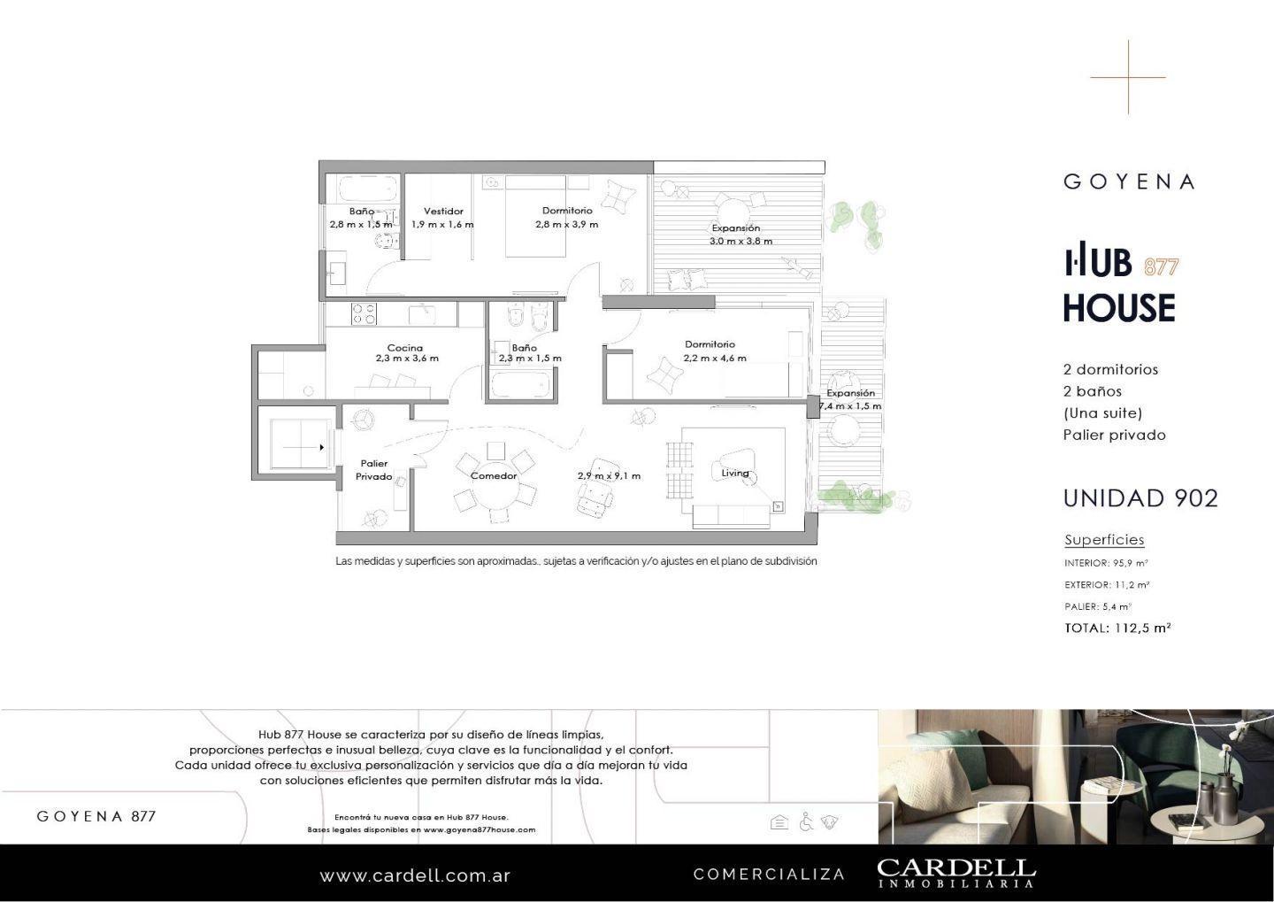 Foto de EXCELENTE 3 AMBIENTES A ESTRENAR POSIBILIDAD DE COCHERA, imagen 1