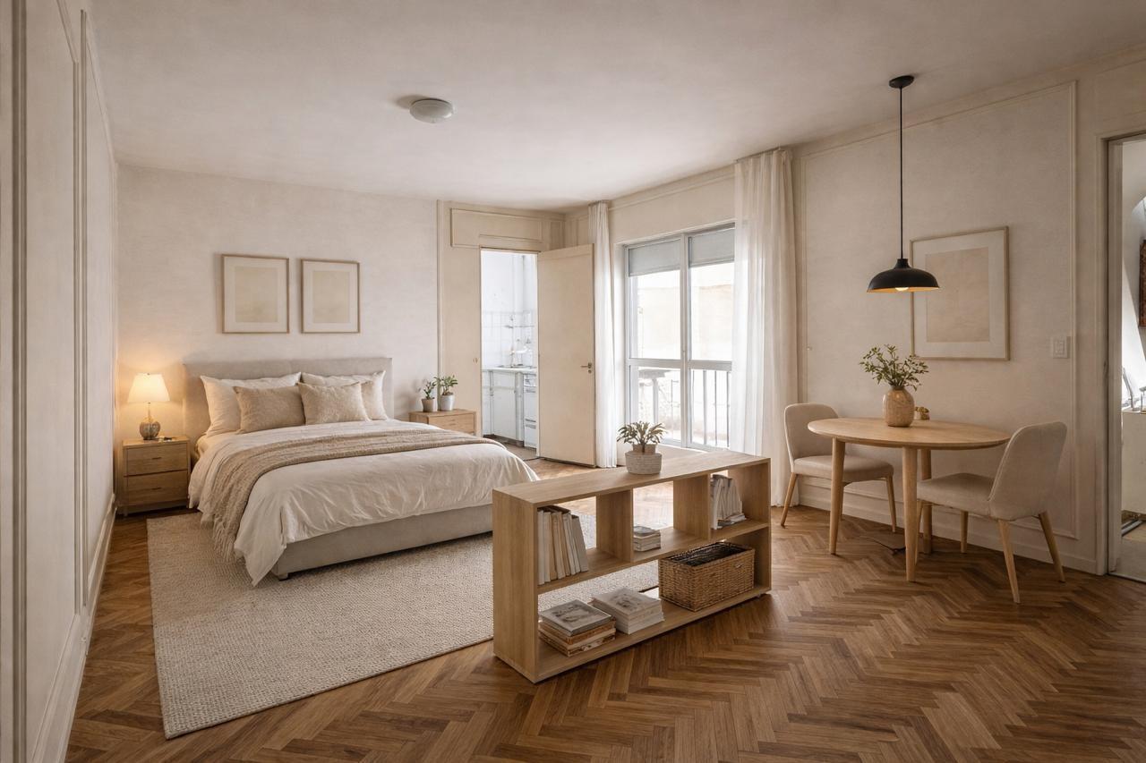 Foto de Departamento en venta en Caballito monoambiente con cocina separada, imagen 2