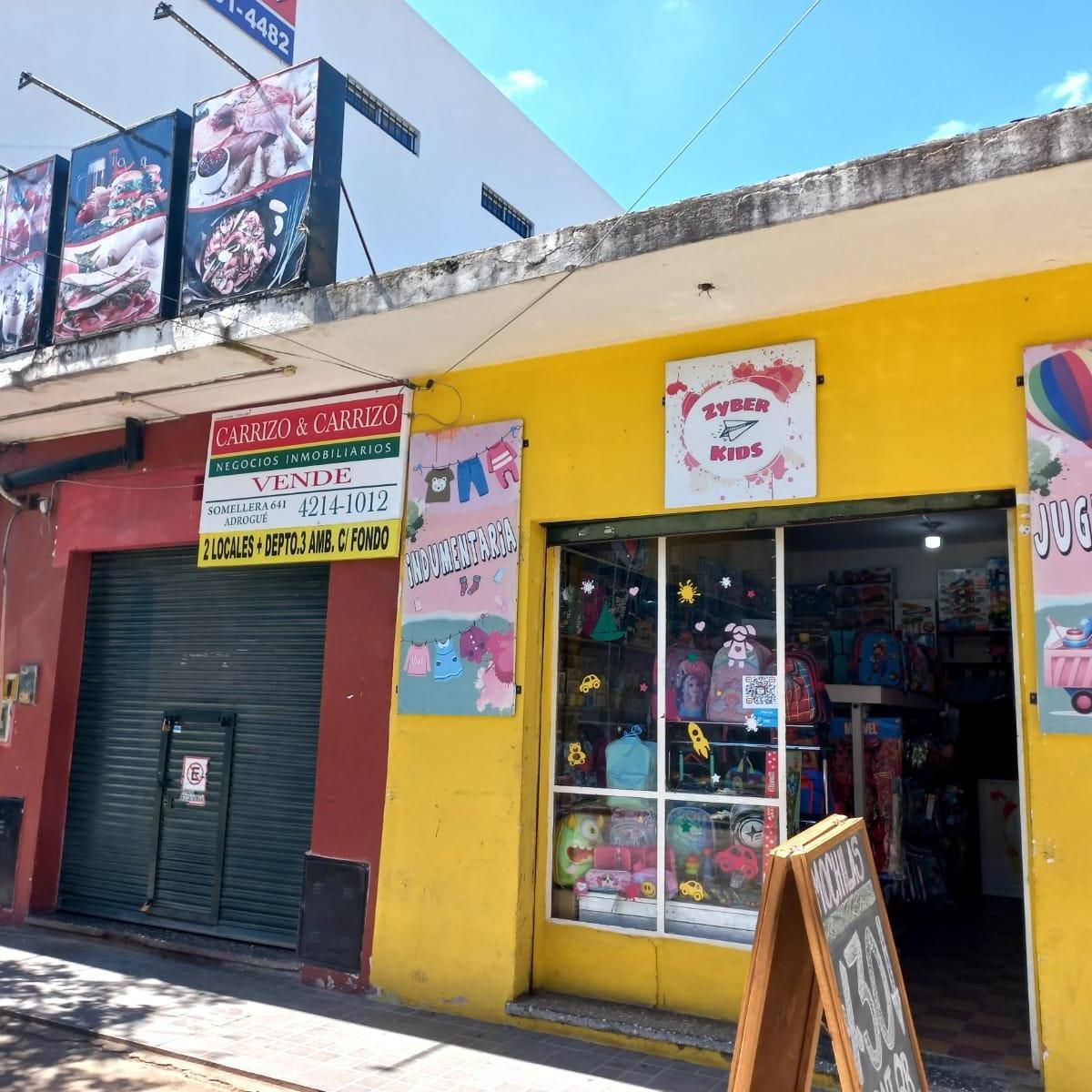Excelente Propiedad Comercial, 2 Locales Mas Depto de 3 Amb y Fondo. 1