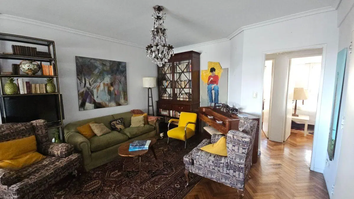 Retiro. S/piso 3 ambientes con dep serv. en alquiler, amoblado y equipado. 79m2 4