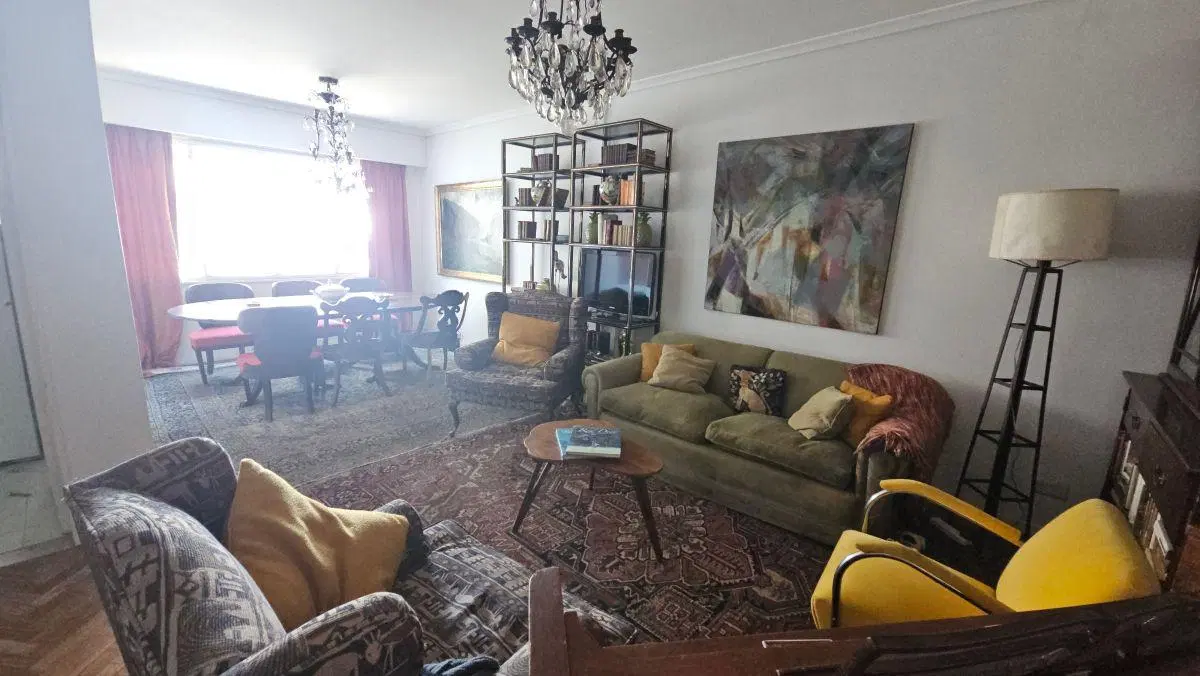 Retiro. S/piso 3 ambientes con dep serv. en alquiler, amoblado y equipado. 79m2 3