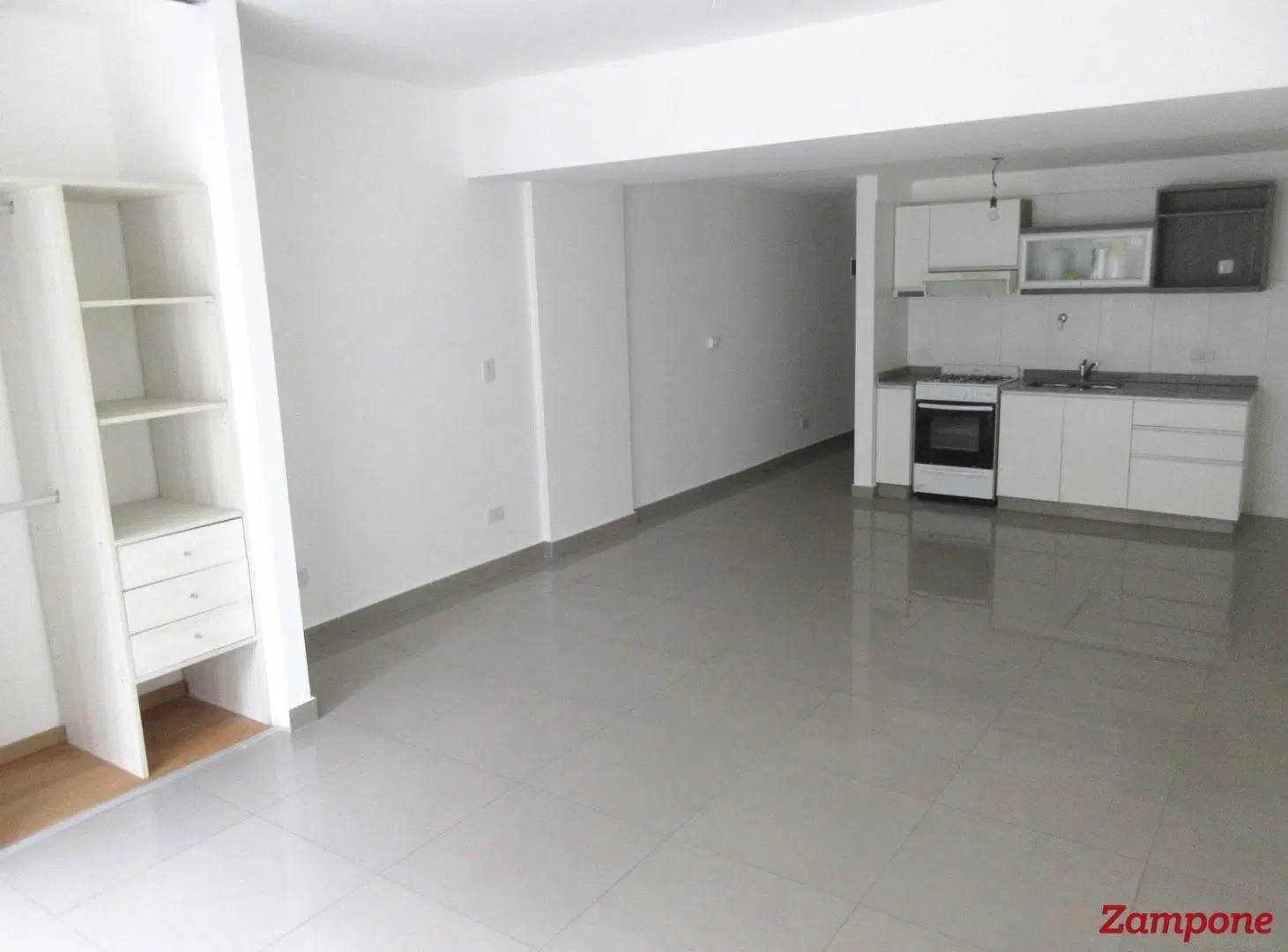 Departamento ALQUILER  Monoambiente en VILLA DEL PARQUE con PATIO 5