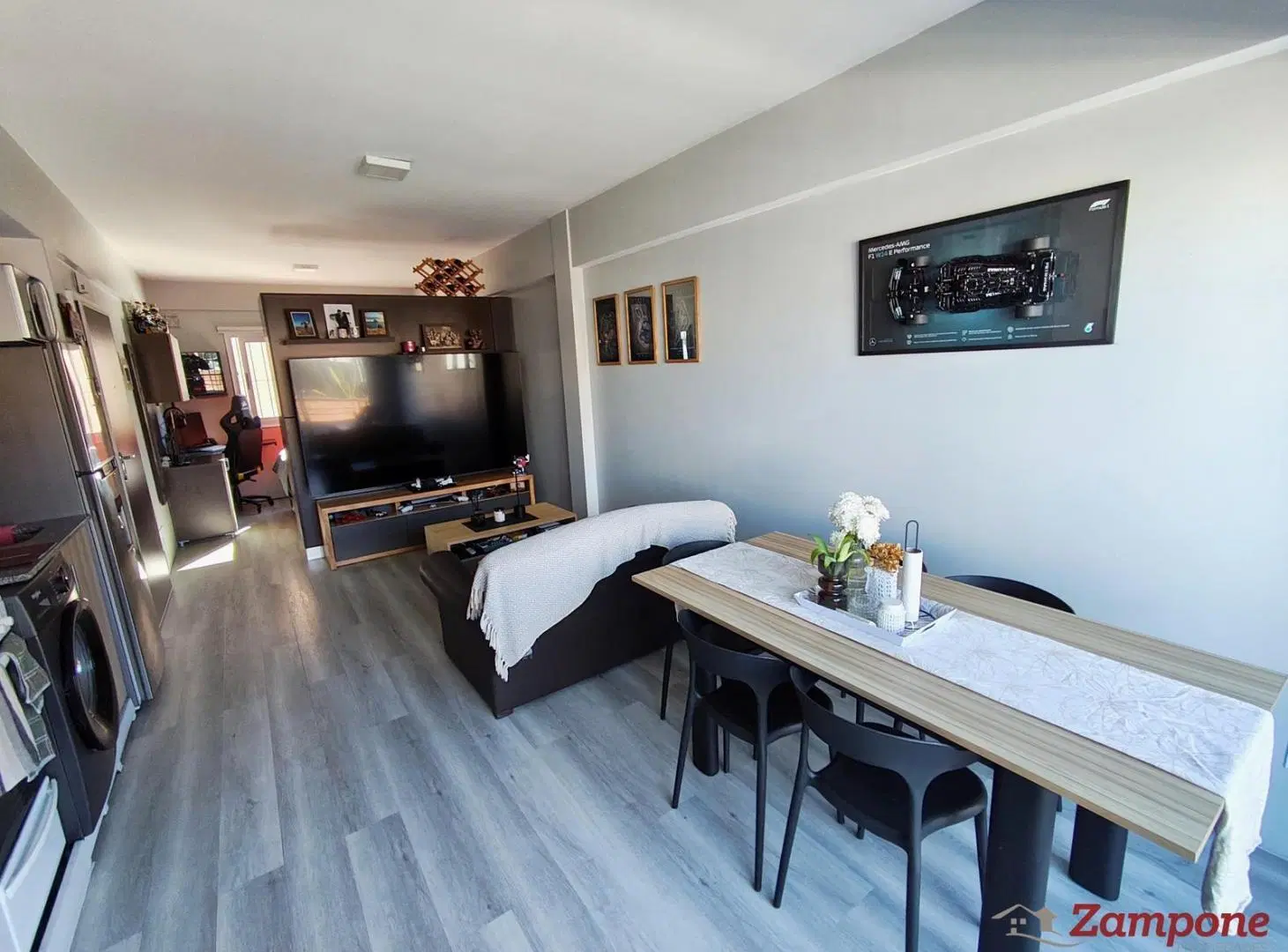 Departamento en venta monoambiente divisible con cochera, terraza y baulera, 71M2, Saavedra. 5