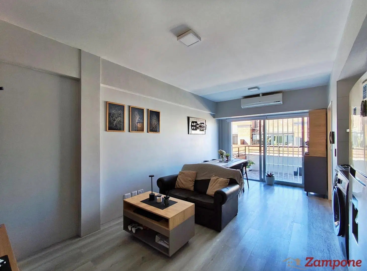 Departamento en venta monoambiente divisible con cochera, terraza y baulera, 71M2, Saavedra. 2