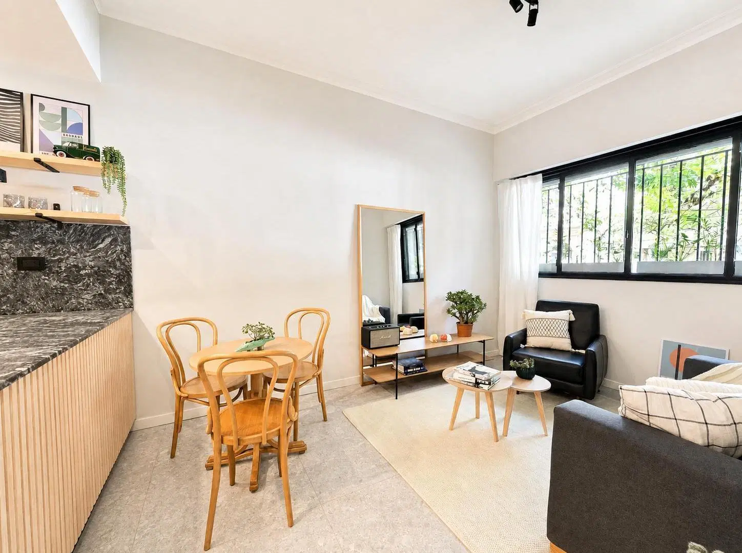 Departamento en planta baja con patio 2 ambientes 3