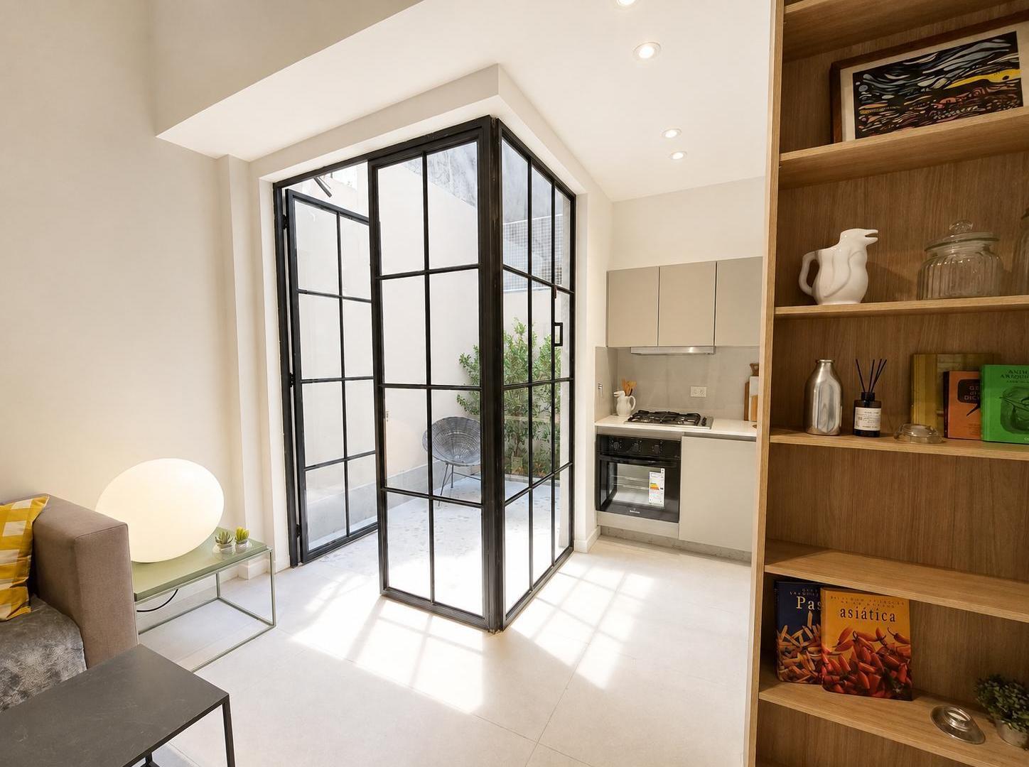 Foto de Departamento en Belgrano 2 ambientes con patio, Impecable. Bajas, imagen 4