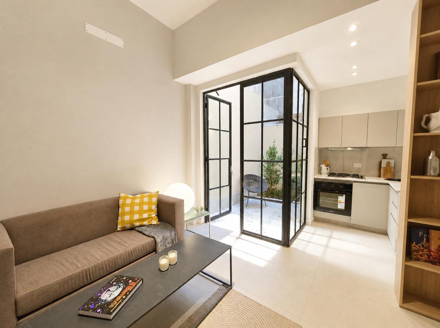 Foto de Departamento en Belgrano 2 ambientes con patio, Impecable. Bajas, imagen 3