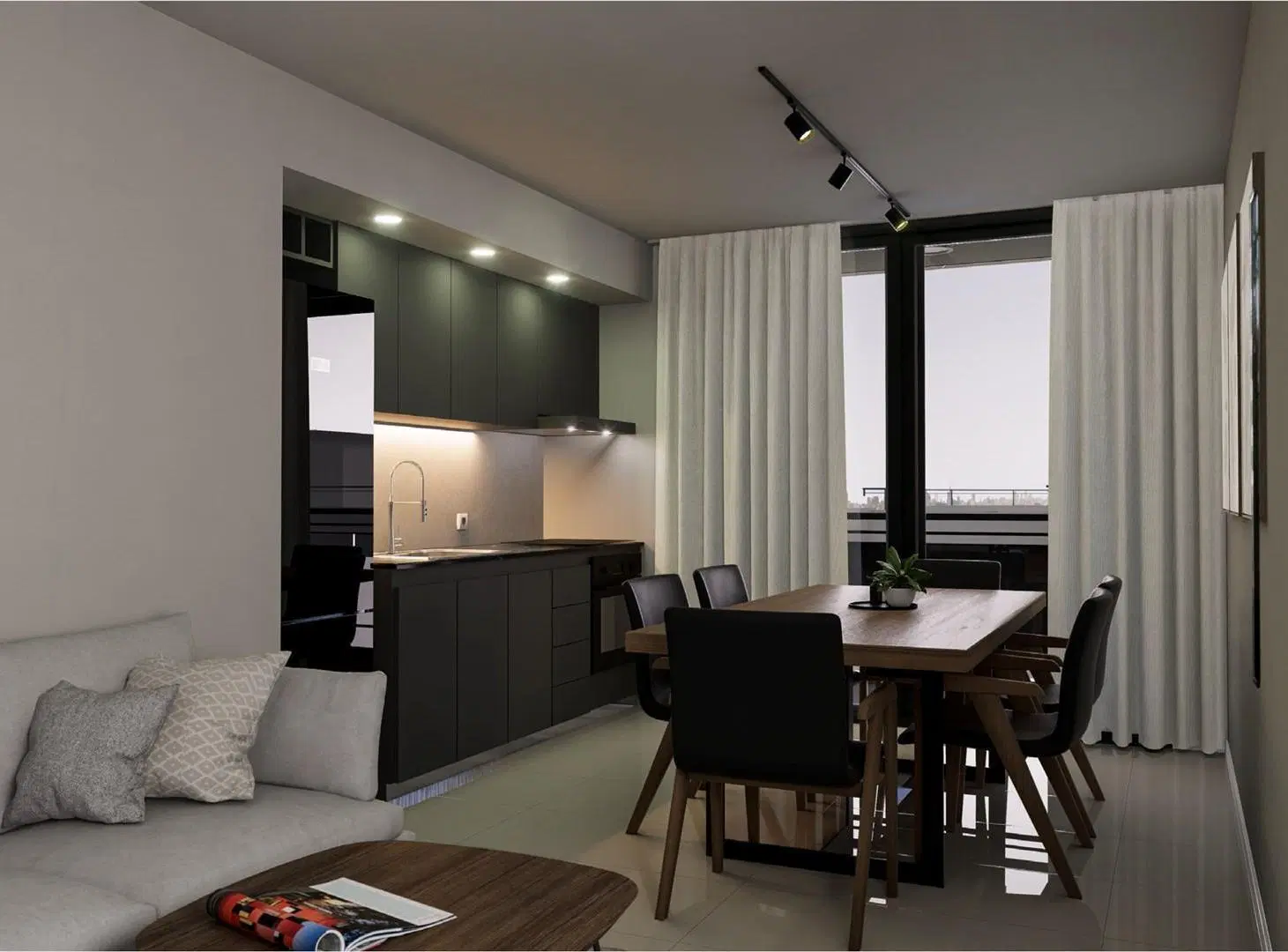 VENTA DEPTO 2 AMB A ESTRENAR CASEROS C/BALCÓN 3