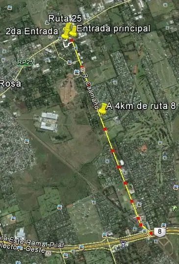 Terreno en venta calle caamaño al 1600, Pilar 5