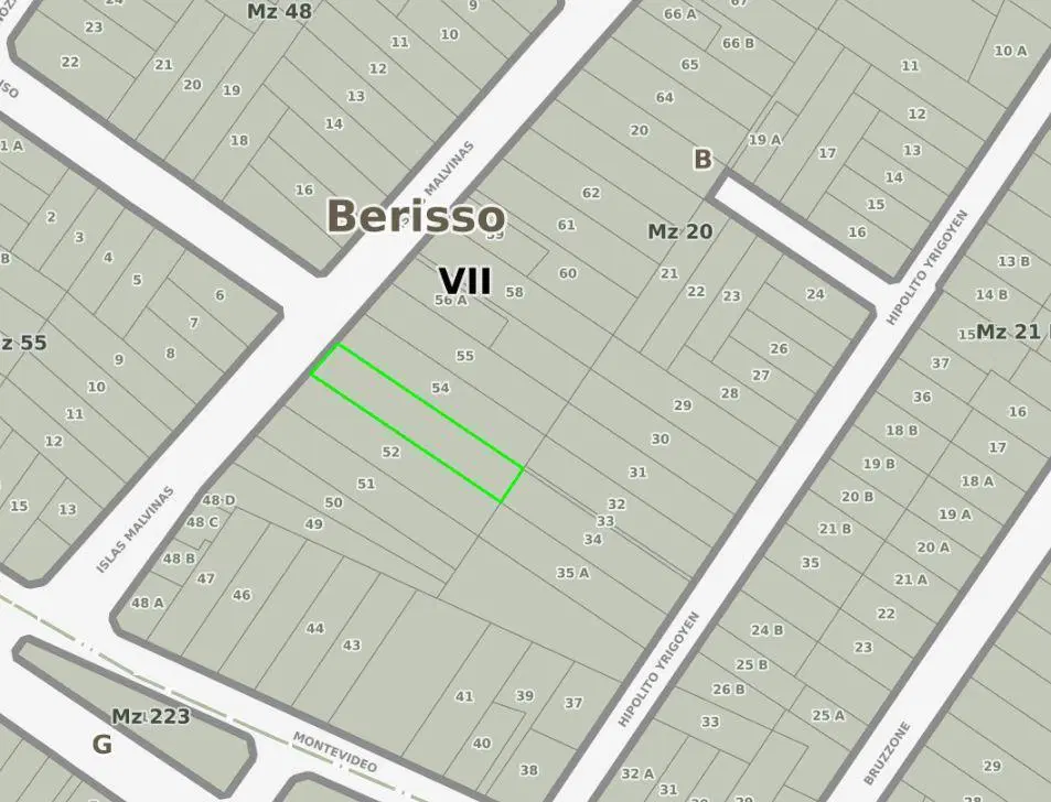 Terreno en venta en Berisso 2