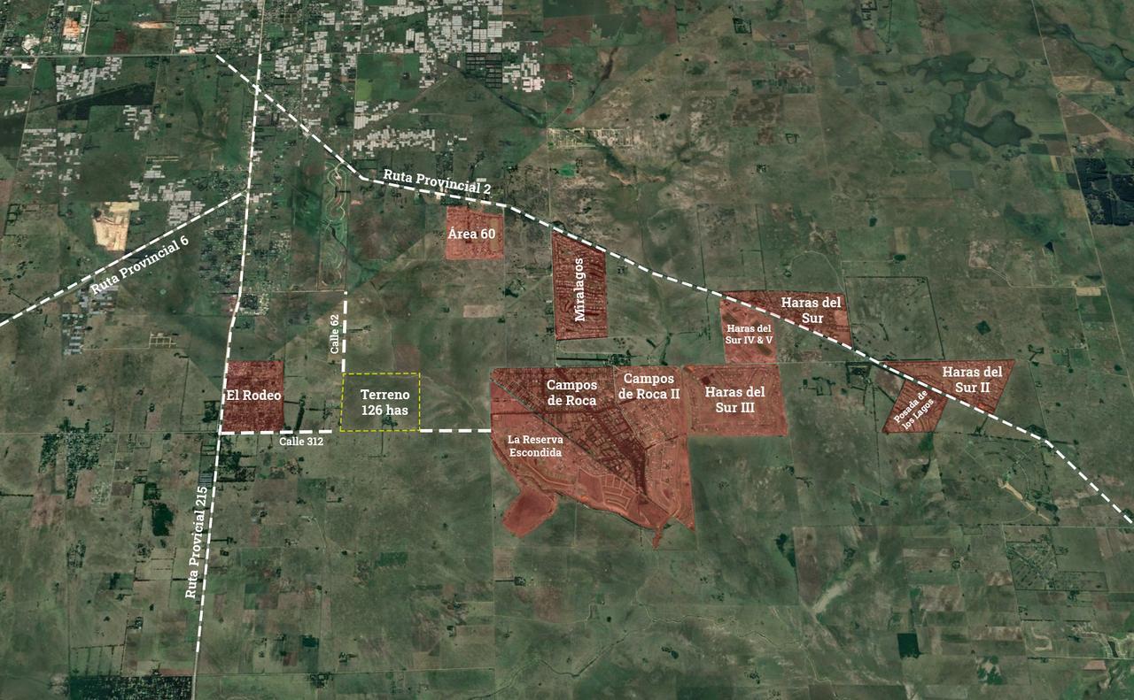 Campo en venta en  La Plata