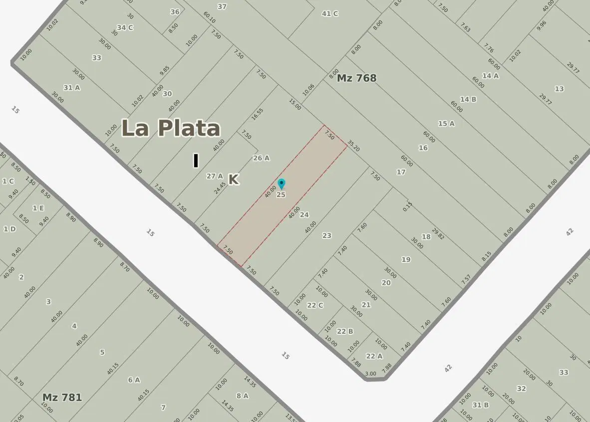 Terreno en venta en La Plata 2